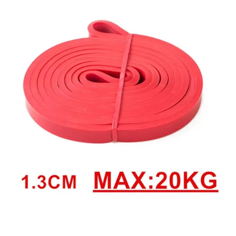 Resistance Band Heavy Duty Latex Sports Elastic Belt Pull up Assist Bands for Pilates Workout Out Fitness Shape Body Home Gym